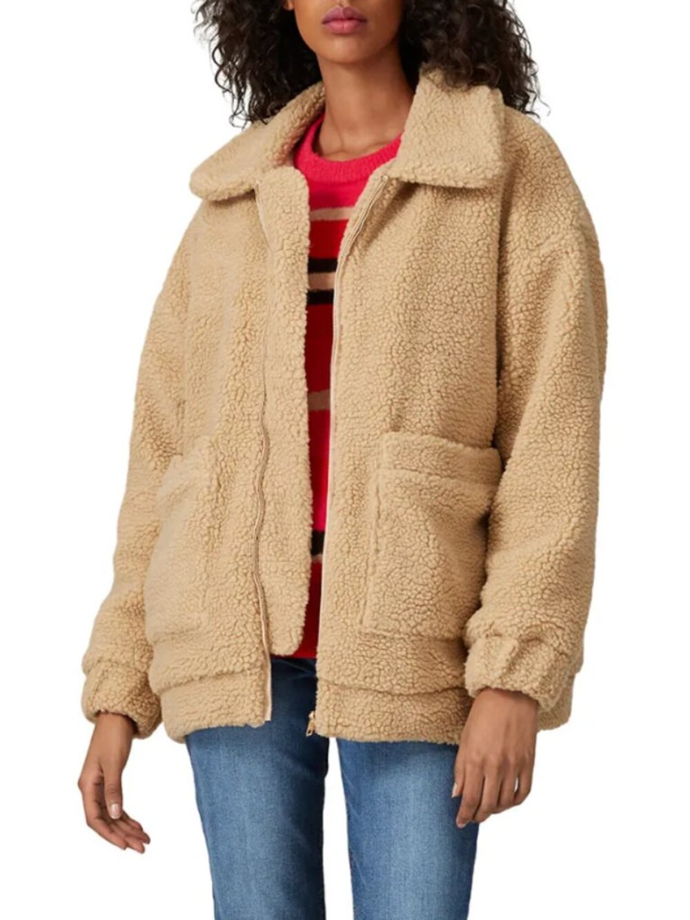 Show Me Your Mumu Sherpa Jacket